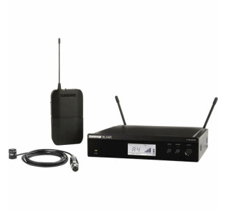 Wireless Rackmount Presenter System with WL185m Lavalier Microphone