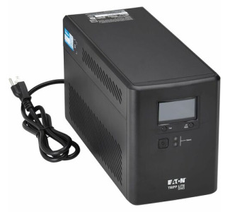 Eaton Tripp Lite Series 750VA 500W 120V Line-Interactive Cloud-Connected UPS with Remote Monitoring - 10 NEMA 5-15R Outlets (5 Surge + 5 Surge and Battery Backup), LCD, 5-15P Plug, Tower