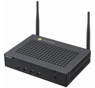 Asus Chromebox CF40-BC0001UNENT Chromebox - Intel Celeron N4500 - 8 GB - 64 GB Flash Memory Capacity - Mini PC - Black