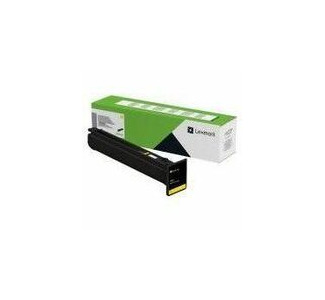Lexmark Unison Original Laser Toner Cartridge - Return Program - Yellow - 1 Pack