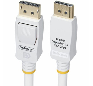 StarTech.com 6ft DisplayPort Cable - White