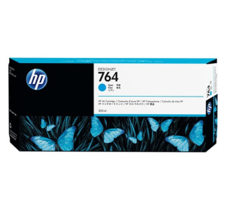 HP 764 Original Ink Cartridge - Single Pack - Cyan - 1 Each