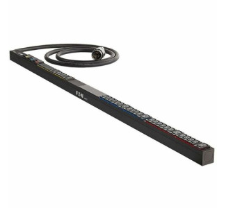 Eaton Basic Rack PDU, 2U, L21-30P input, 5.76kW, 100-240V, 24A, 10 ft cord, (6) 5-20R, (12) C13, (3) C19