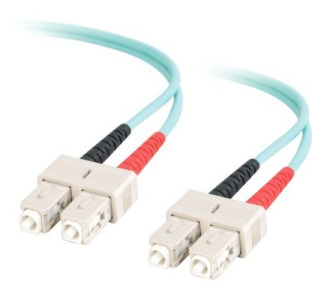 Quiktron 2m Value Series SC SC 10G Duplex PVC Fiber Cable