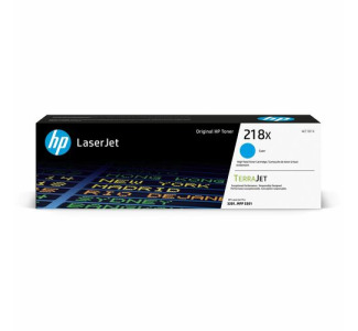 HP 218X Original High Yield Laser Toner Cartridge - Cyan Pack