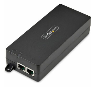 StarTech.com 1-Port 10Gbps Gigabit PoE++ Injector, 90W, 2.5/5/10G Ethernet/10/100/1000M, PoE++ (802.3af/at/bt), Wall Mountable, Unmanaged