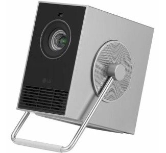 LG CineBeam HU710PB Long Throw DLP Projector - 16:9 - Wall Mountable, Ceiling Mountable, Portable - Silver