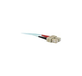 Quiktron 10m Value Series SC SC 10G Duplex PVC Fiber Cable