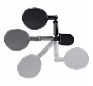 StarTech.com Adjustable Arm Rest for Office Desk, Ergonomic Arm/Elbow Support, 360-Degree Rotation, Clamp-On/No Drill Installation