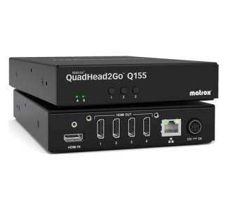 Matrox QuadHead2Go Q155 Multi-Monitor Controller Appliance