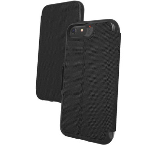 gear4 Oxford Eco Carrying Case (Folio) Apple iPhone 6, iPhone 6s, iPhone 7, iPhone 8, iPhone SE Smartphone - Black