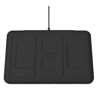 mophie 4-in-1 wireless charging pad designed to charge up to 4 devices