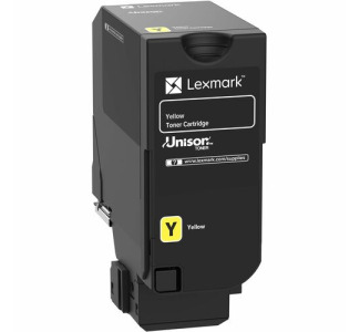 Lexmark Original Laser Toner Cartridge - Return Program - Yellow - 1 Pack