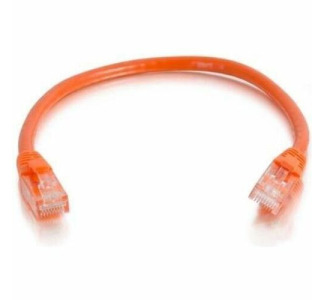 Quiktron Q-Series Patch Cords, CAT6, booted, Orange, 7 FT