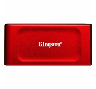 Kingston XS1000 1 TB Portable Solid State Drive - External - Red