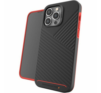 ZAGG Gear4 Battersea Snap Phone Case for Apple iPhone 14 Pro Max-Red Interior