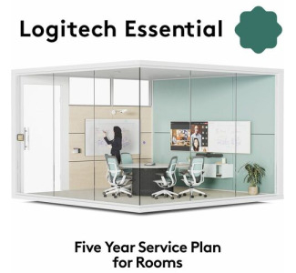 Logitech Essential for Rooms | Five Year Service Plan | Easy remote management of Meeting Rooms and Devices