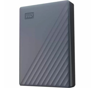 WD My Passport WDBY3J0060BGY-WESN 6 TB Portable Hard Drive - External - Silicon Gray