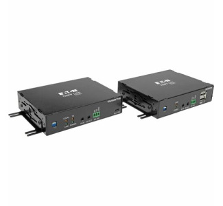 Tripp Lite by Eaton DisplayPort over Fiber Extender Kit, Transmitter/Receiver, 4K 60 Hz, 4:4:4, RS-232, IR, Multimode LC, 985 ft. (300 m), TAA