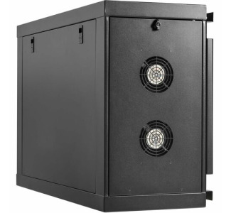 Eaton Tripp Lite Series SmartRack 6U Low-Profile Side-Mount Wall-Mount Mini Rack Enclosure, Black