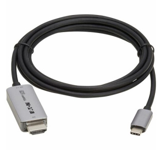 Eaton Tripp Lite Series USB-C to HDMI Active Adapter Cable (M/M) - 8K 60 Hz, 4K 144 Hz, HDR, 4:4:4, HDCP 2.3, Black, 6 ft. (1.8 m)
