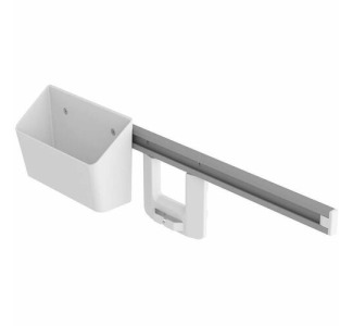 Ergotron Rail Mount for Signature Capture Device, Workstation - White