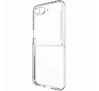 ZAGG Bridgetown Phone Case for Samsung Galaxy Z Flip6-Clear