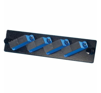 Ortronics Q-Series OFP Adapter Panel 4-SC-Duplex Single Mode Blue Adapters