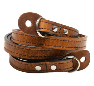 Leather Sevilla Camera Strap Antique Cognac