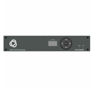 Kramer Open-Standard Low Latency AVoIP 4K@60Hz Streaming Decoder with Audio
