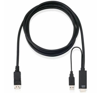 IOGEAR 10 ft. Active 4K HDMI to DisplayPort Cable