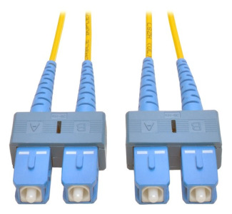 Eaton Tripp Lite Series Duplex Singlemode 9/125 Fiber Patch Cable (SC/SC), 6M (20 ft.)