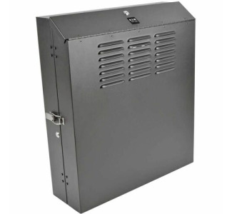 Eaton Tripp Lite Series SmartRack 4U Low-Profile Vertical-Mount Switch-Depth Wall-Mount Rack Enclosure Cabinet
