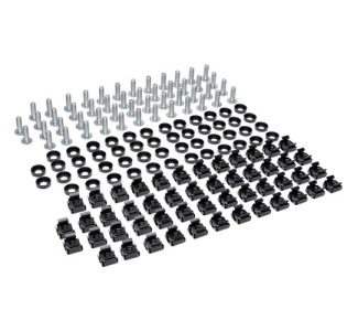Eaton Tripp Lite Series SmartRack Square Hole Hardware Kit with 50 pcs 12-24 screws and washers