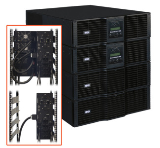 Tripp Lite by Eaton SmartOnline 200-240V 20kVA 18kW Double-Conversion UPS, N+1, 12U, Network Card Slot, USB, DB9, Bypass Switch, C19