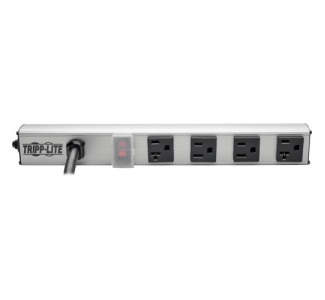 Tripp Lite by Eaton 4-Outlet Vertical Power Strip, 2-15A & 2-20A, 120V, 15 ft. (4.57 m) Cord, 5-20P, 12 in.