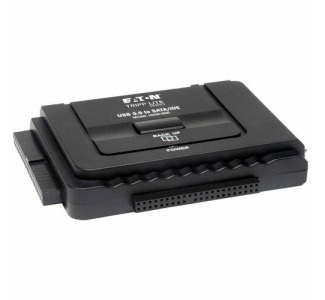 Eaton Tripp Lite Series USB 3.0 SuperSpeed to Serial ATA (SATA) and IDE Adapter for 2.5 in. or 3.5 in. Hard Drives