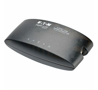 Eaton Tripp Lite Series USB-A to Serial Adapter Hub (DB9) - Keyspan, High-Speed (M/M), 4-Port, TAA