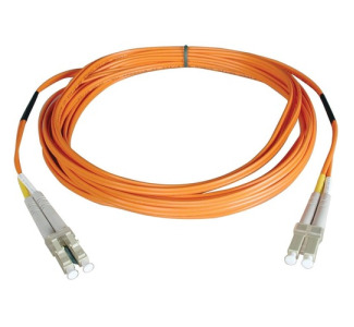 Eaton Tripp Lite Series Duplex Multimode 50/125 Fiber Plenum Rated Patch Cable (LC/LC), 30M (100 ft.)