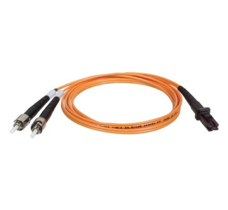 Eaton Tripp Lite Series Duplex Multimode 62.5/125 Fiber Patch Cable (MTRJ/ST), 8M (26 ft.)