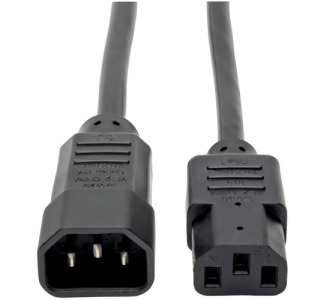 Eaton Tripp Lite Series PDU Power Cord, C13 to C14 - 10A, 250V, 18 AWG, 6 ft. (1.83 m), Black