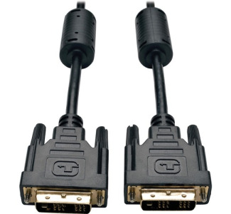 Tripp Lite by Eaton DVI High Definition Single Link Digital TMDS Monitor Cable (DVI-D M/M), 100 ft. (30.5 m)