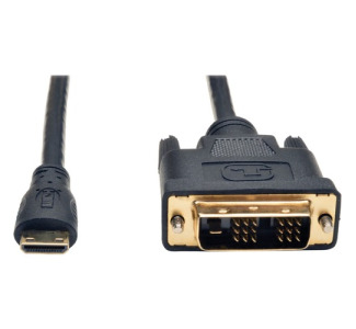Eaton Tripp Lite Series Mini HDMI to DVI Adapter Cable (M/M), 10 ft. (3.1 m)
