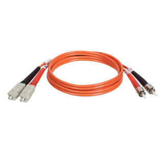 Eaton Tripp Lite Series Duplex Multimode 62.5/125 Fiber Patch Cable (SC/ST), 10M (33 ft.)