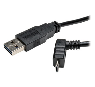 Eaton Tripp Lite Series Universal Reversible USB 2.0 Cable (Reversible A to Up-Angle 5Pin Micro B M/M), 6 ft. (1.83 m)