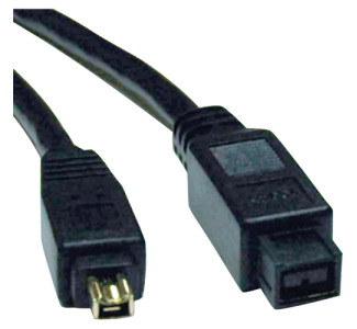 Eaton Tripp Lite Series FireWire 800 IEEE 1394b Hi-speed Cable (9pin/4pin M/M) 6 ft. (1.83 m)