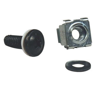 Eaton Tripp Lite Series SmartRack Square Hole Hardware Kit with 50 M5 screws and washers
