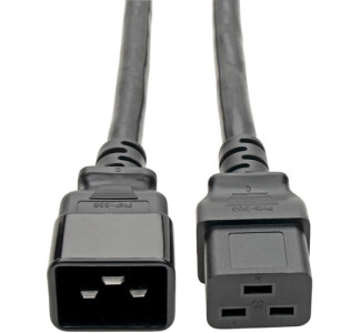 Eaton Tripp Lite Series Power Extension Cord, C19 to C20 - Heavy-Duty, 20A, 250V, 12 AWG, 2 ft. (0.61 m), Black, 6-Pack