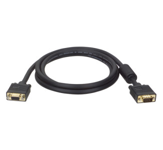 Eaton Tripp Lite Series VGA High-Resolution RGB Coaxial Cable (HD15 M/F)), 75 ft. (22.86 m)