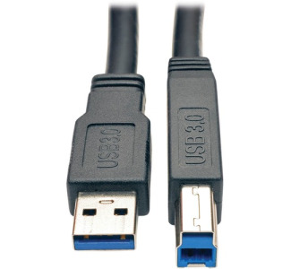 Tripp Lite by Eaton USB 3.0 SuperSpeed Active Repeater Cable (A to B M/M), 25 ft. (7.62 m)
